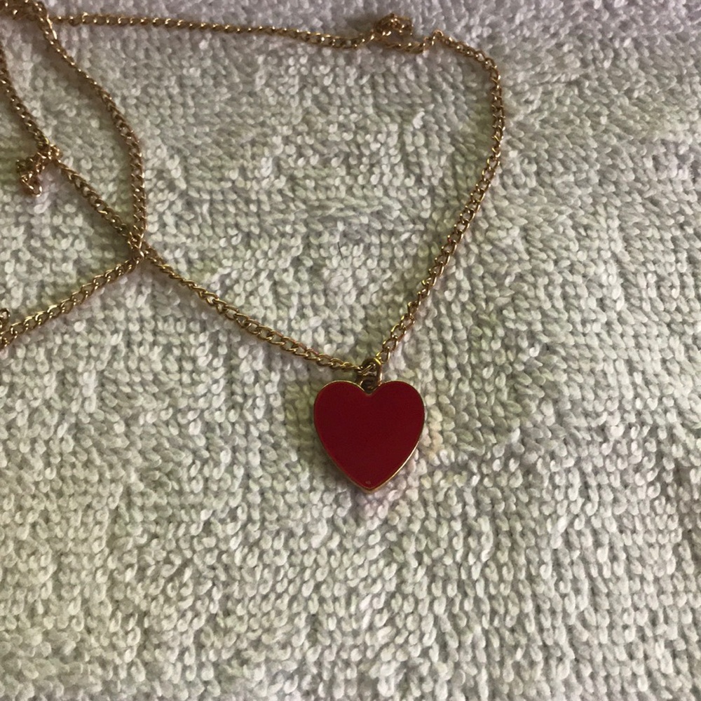 Red Heart necklace